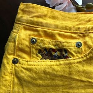 Ralph Lauren Yellow Jeans Blue Label 31